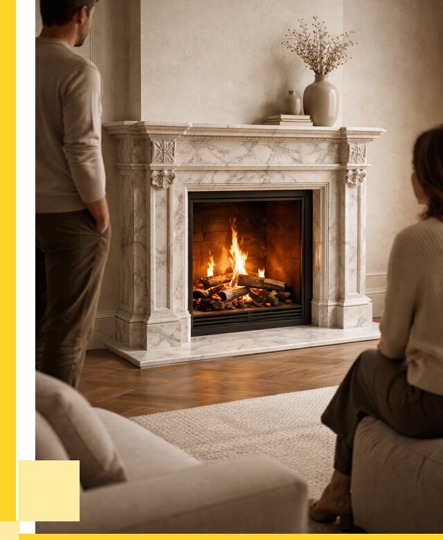 Мраморные камины под ключ в Химках от 259175 р. | ЭриданХмк