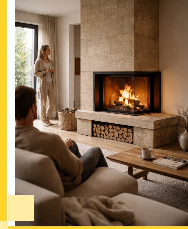 Угловые камины из кирпича установка в Химках от 155505 р. ЭриданХмк