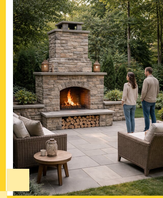 Уличные камины из кирпича в Химках от 155505 р. | ЭриданХмк