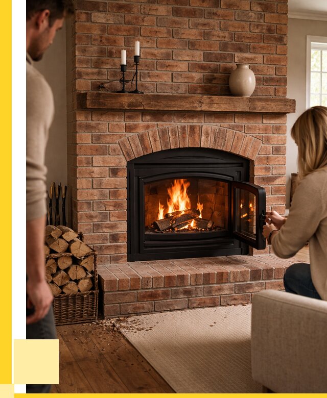 Кирпичные камины под ключ в Химках от 155505 р. | ЭриданХмк