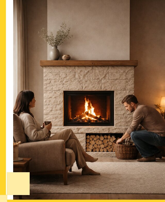 Камины для дома в Химках под ключ от 155505 р. | ЭриданХмк