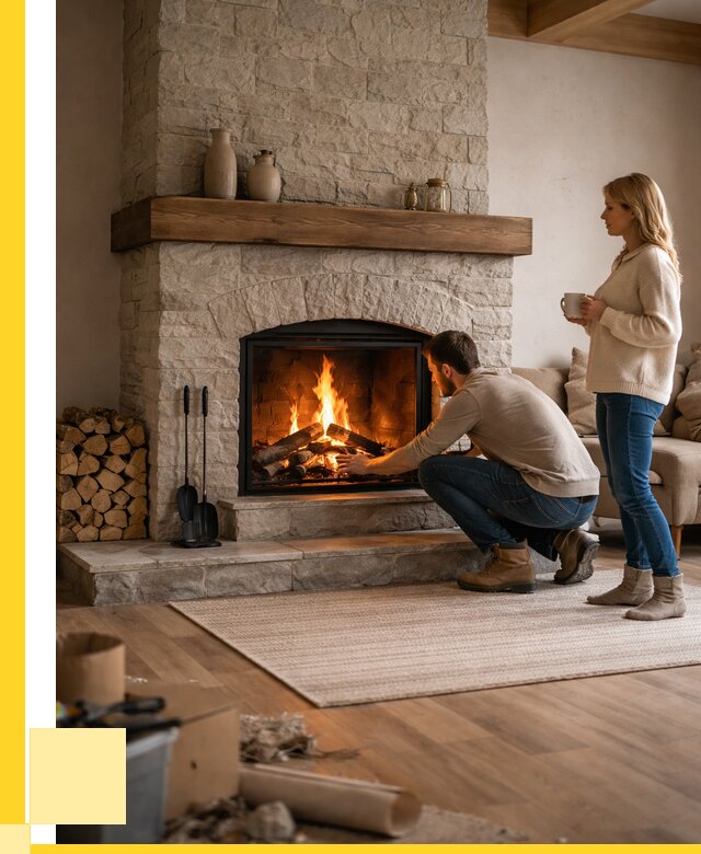 Камины для загородного дома в Химках от 362845 р., ЭриданХмк