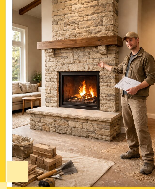 Камины под ключ в Химках от 186606 р. | ЭриданХмк — установка