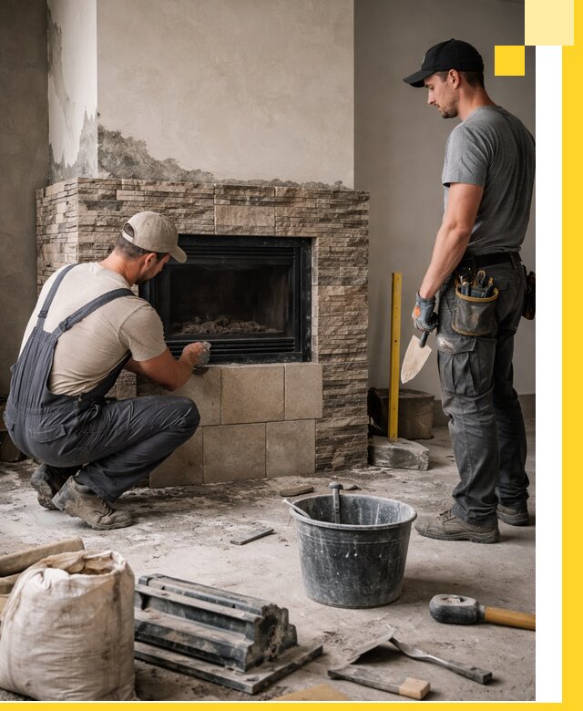 Камины под ключ в Химках: проект, изготовление и монтаж