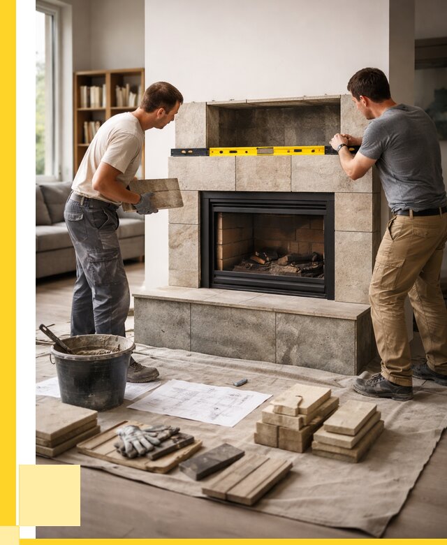 Монтаж каминов и установка в Химках от 46652 р. | ЭриданХмк