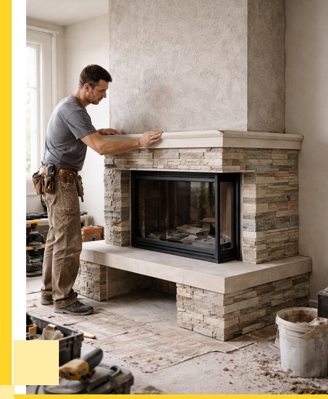 Изготовление каминов под ключ в Химках от 155505 р. | ЭриданХмк