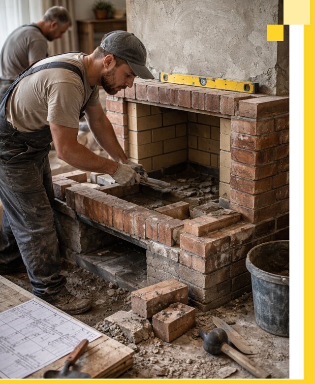 Изготовление и установка каминопечей под ключ в Химках