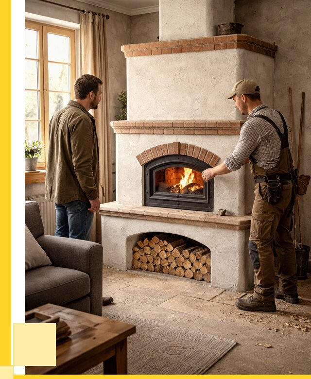 Печи камины в Химках: кирпичные, изразцовые от 62202 р. | ЭриданХмк