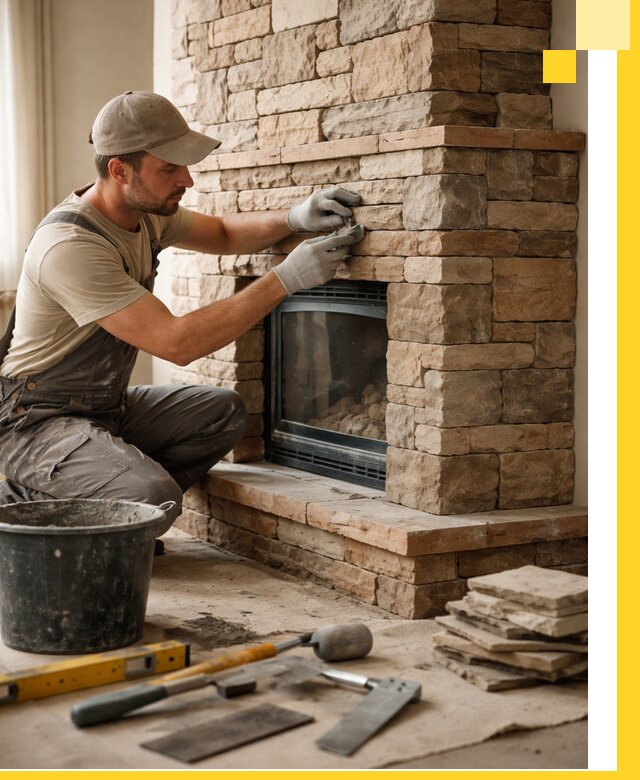 Проектирование и установка печей-каминов под ключ в Химках