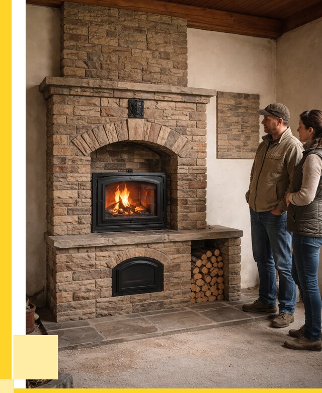 Кирпичная печь под ключ в Химках от 155505 р. | ЭриданХмк