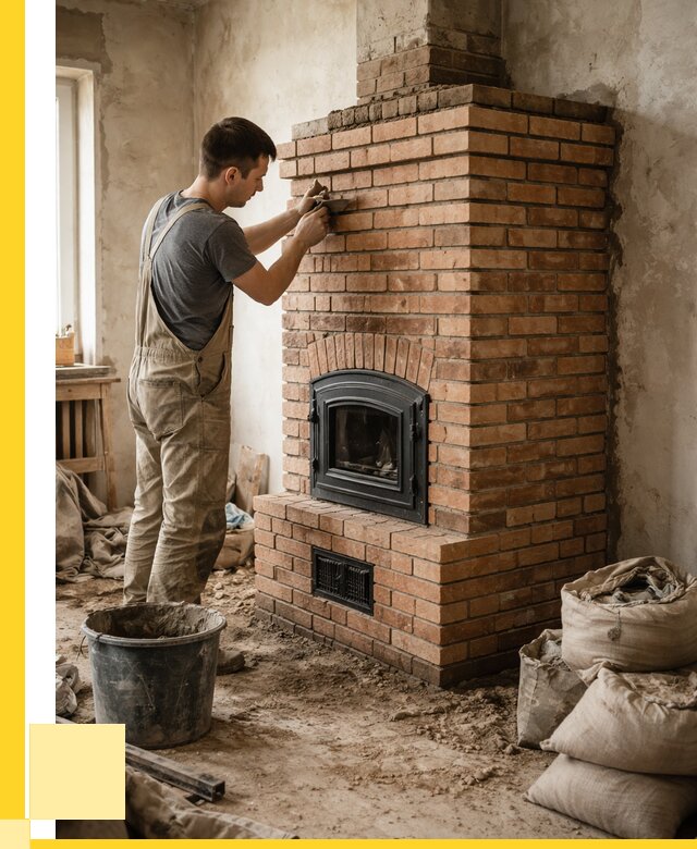 Строительство печей в Химках от 67386 р. под ключ, ЭриданХмк