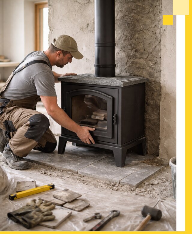 Профессиональный монтаж печей и каминов в Химках под ключ