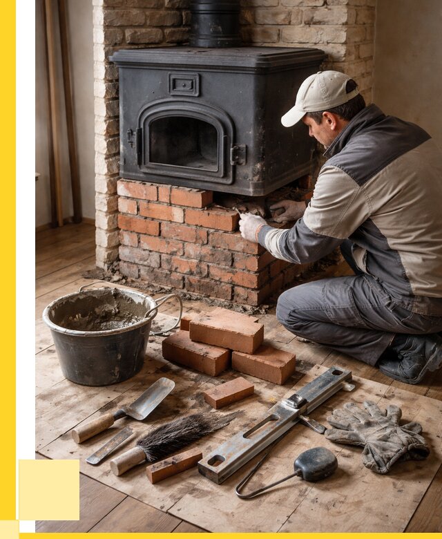 Ремонт печей в Химках от 12440 р., услуги печника ЭриданХмк