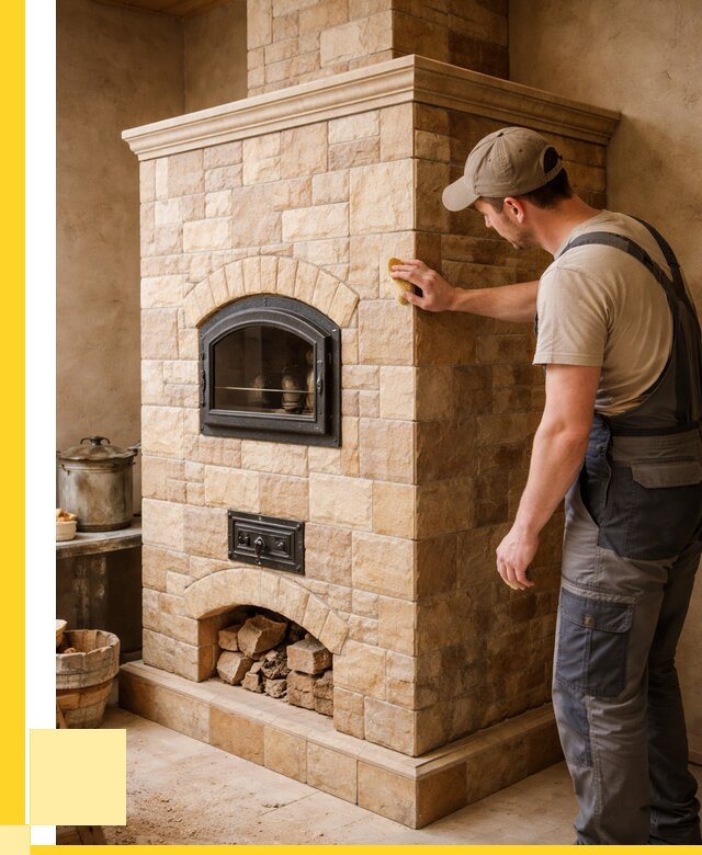 Облицовка печей в Химках от 4665 р. под ключ | ЭриданХмк