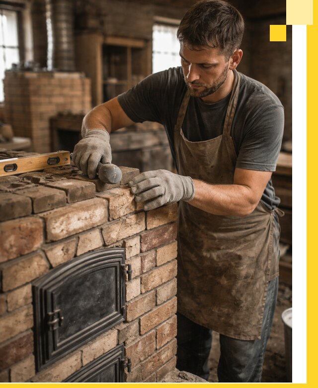 Изготовление печей на заказ в Химках с проектом и монтажом