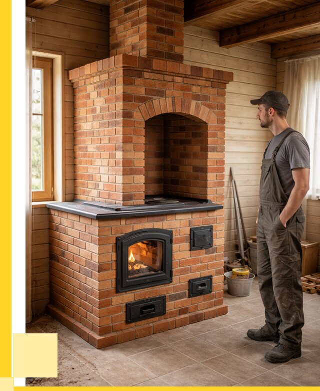 Кирпичные печи в Химках: купить от 155505 р. | ЭриданХмк