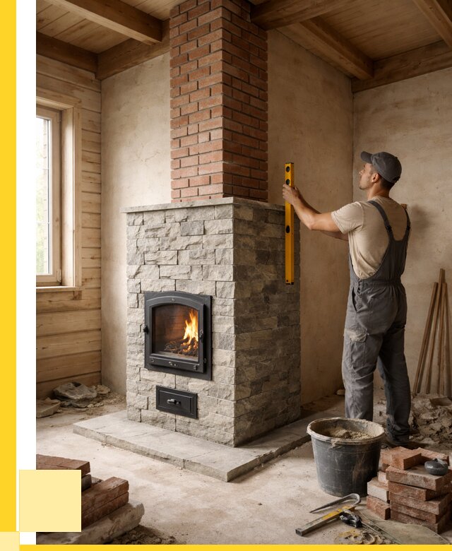 Печи и дымоходы под ключ в Химках от 46652 р., ЭриданХмк