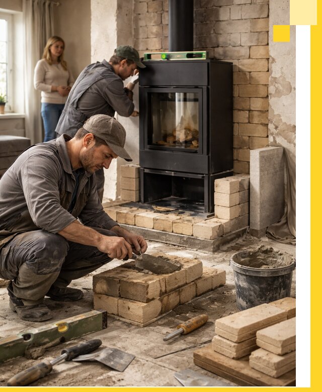 Печи и камины под ключ: проект, установка в Химках