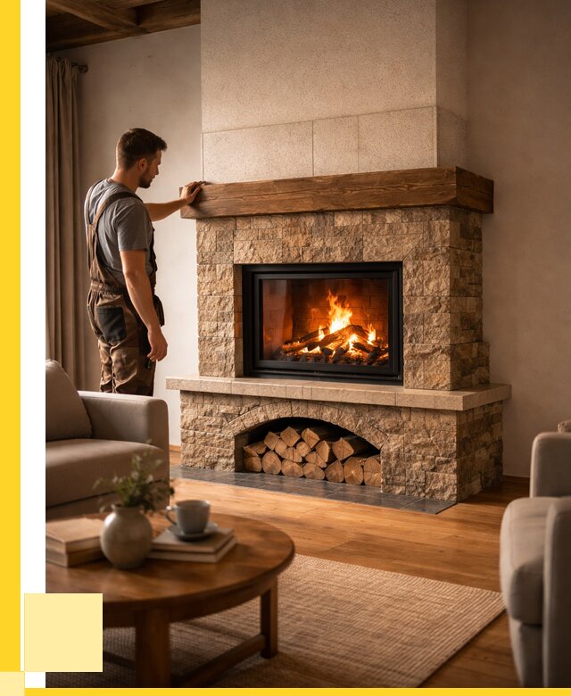 Печи камины для дома под ключ в Химках от 57019 р. | ЭриданХмк