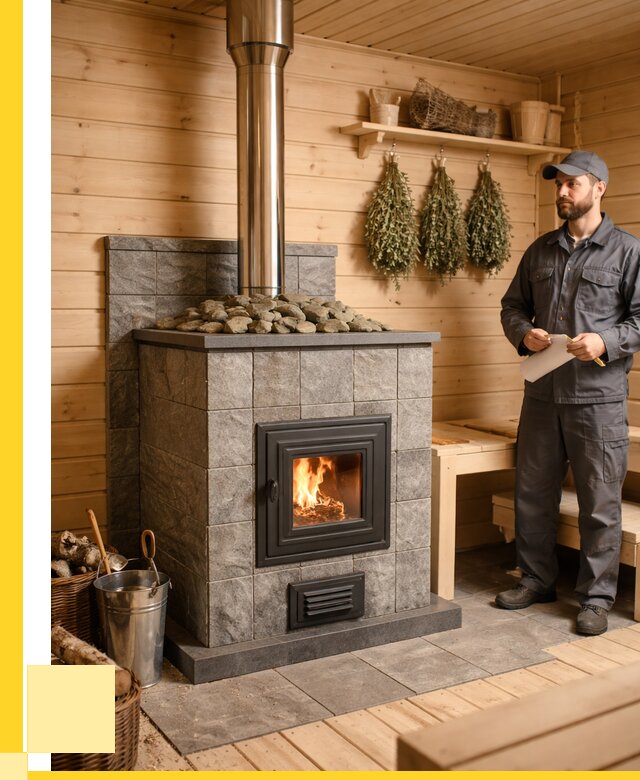 Печи для бани под ключ в Химках от 124404 р. | ЭриданХмк