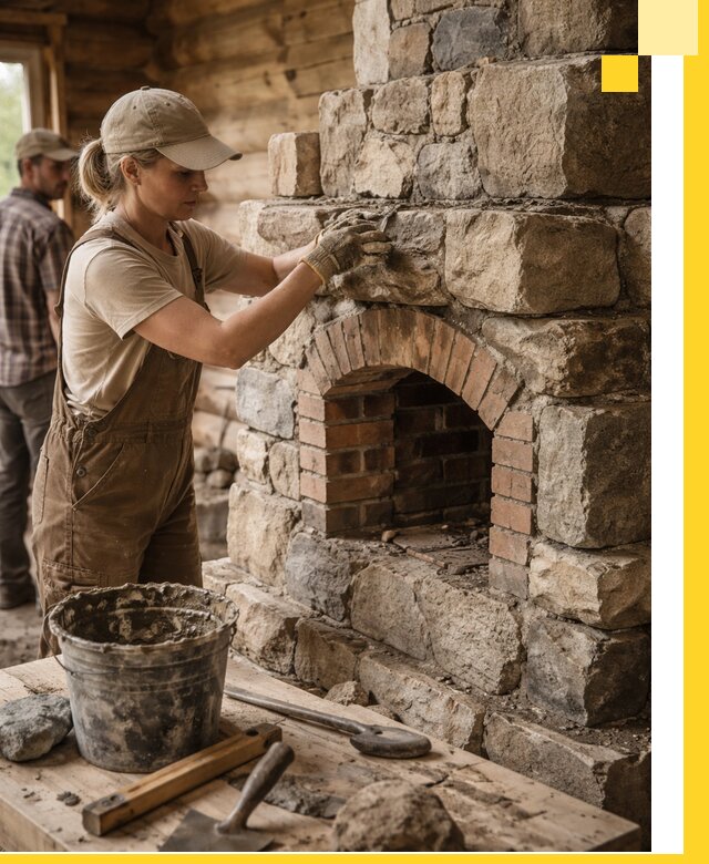 Каменные печи на заказ и монтаж в Химках, долговечные решения