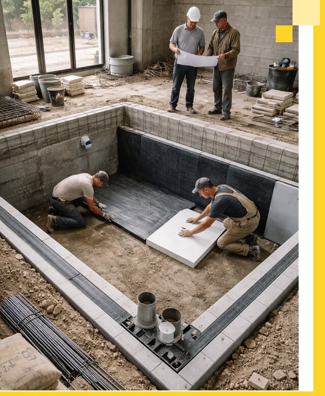 Проекты частных и общественных бассейнов под ключ в Химках