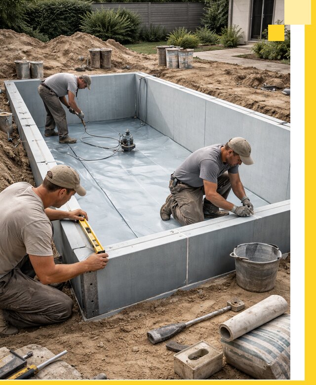 Профессиональный монтаж бассейнов под ключ в Химках с гарантией