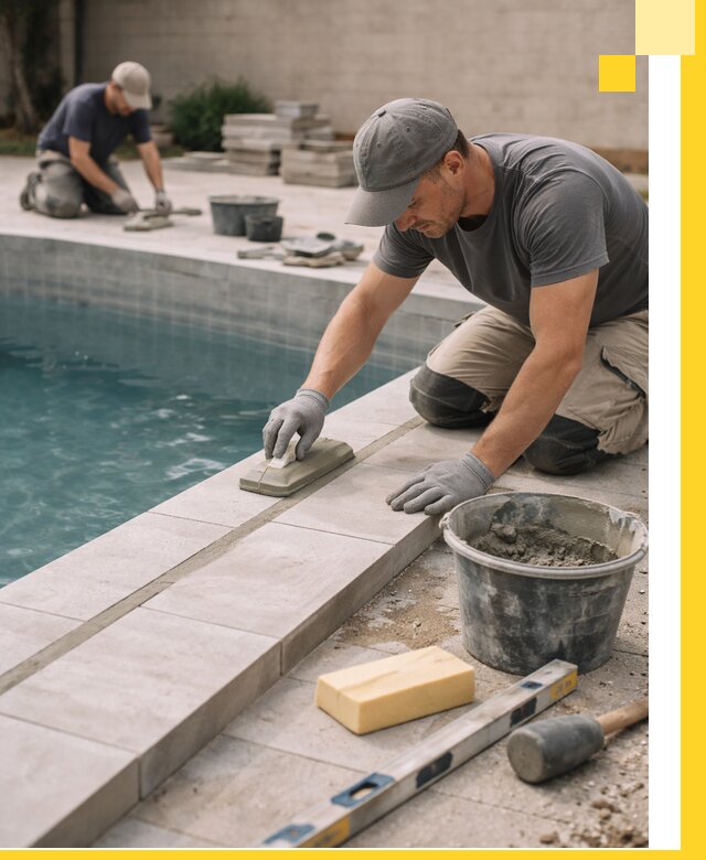 Отделка бассейнов в Химках: декоративная отделка и гидроизоляция