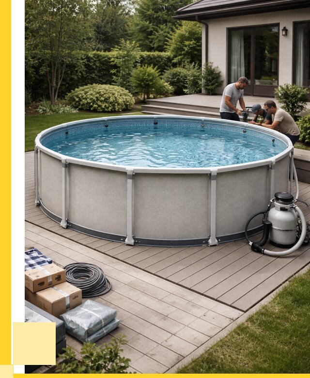 Купить каркасные бассейны в Химках от 46652 р. | ЭриданХмк