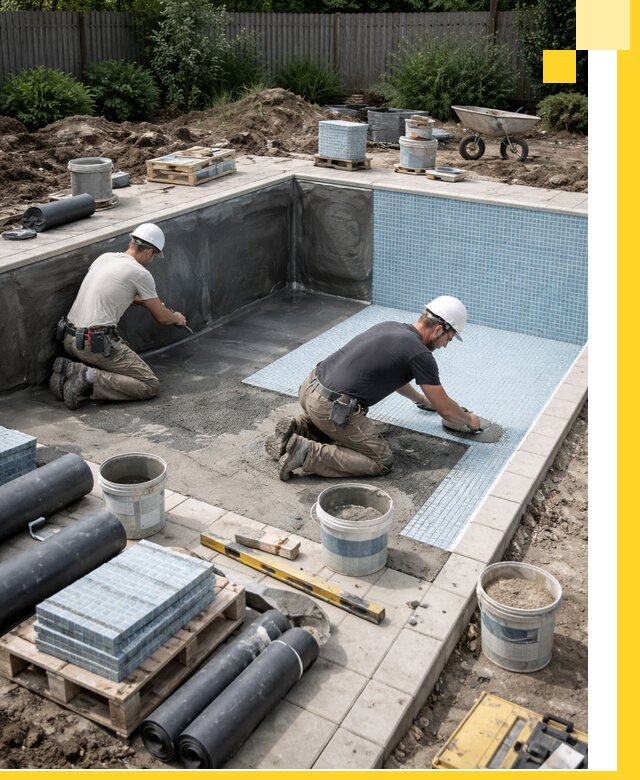 Проектирование и строительство стационарных бассейнов в Химках