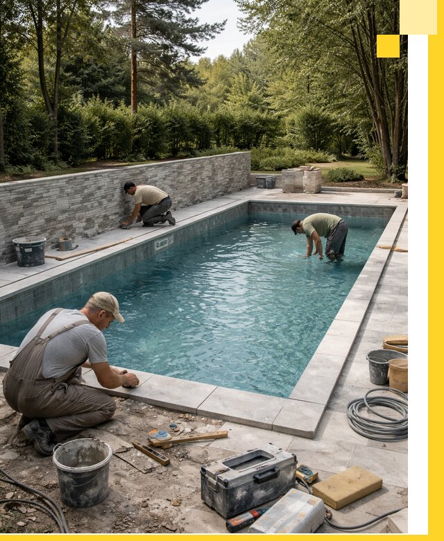 Проектирование и строительство частных бассейнов в Химках