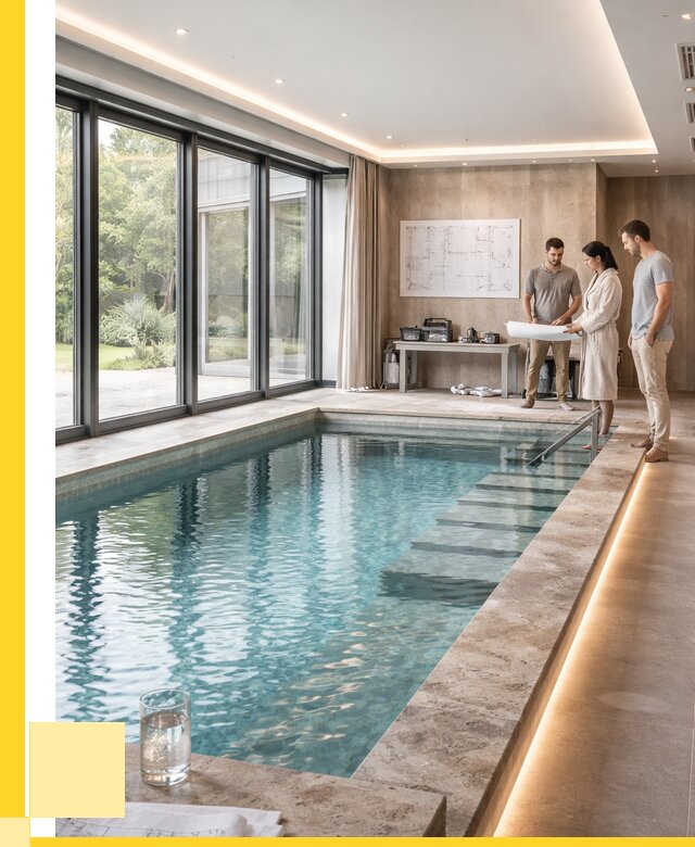 Закрытые бассейны под ключ в Химках от 2591750 р. | ЭриданХмк