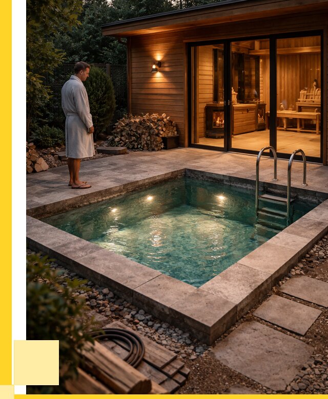 Бани с бассейном под ключ в Химках от 98487 р. | ЭриданХмк