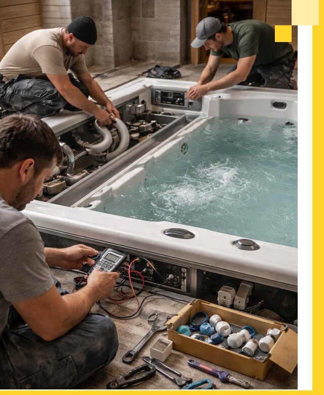 Гидромассажные бассейны под ключ в Химках, дизайн и монтаж