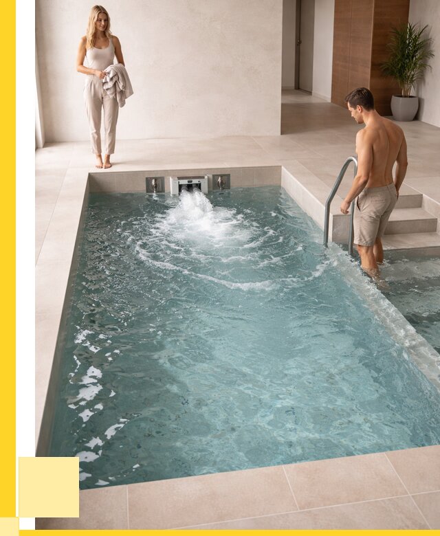 Бассейн с противотоком в Химках от 259175 р. | ЭриданХмк