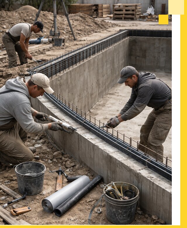 Качественный монтаж чаши бассейна в Химках под ключ с гарантией