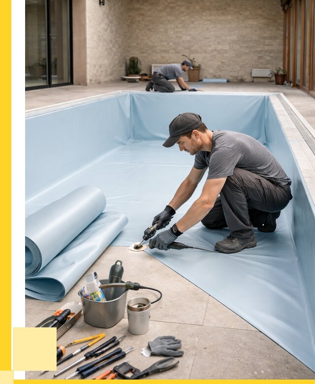 Пленка ПВХ для бассейнов в Химках от 2592 р. | ЭриданХмк