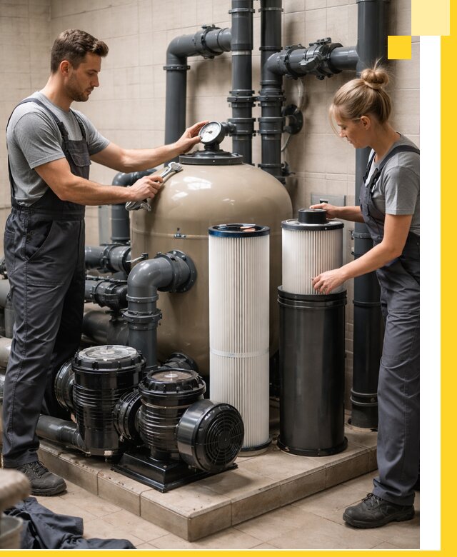 Фильтры и системы фильтрации для бассейнов в Химках