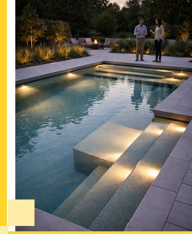 Освещение бассейнов в Химках под ключ от 25918 р. | ЭриданХмк