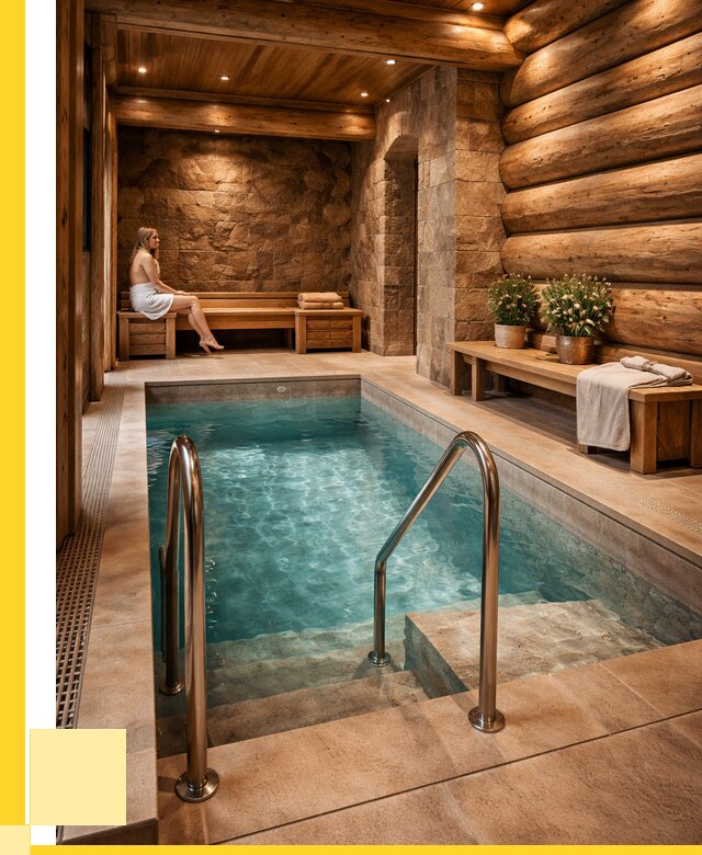 Аренда бани с бассейном в Химках от 1555050 р. | ЭриданХмк