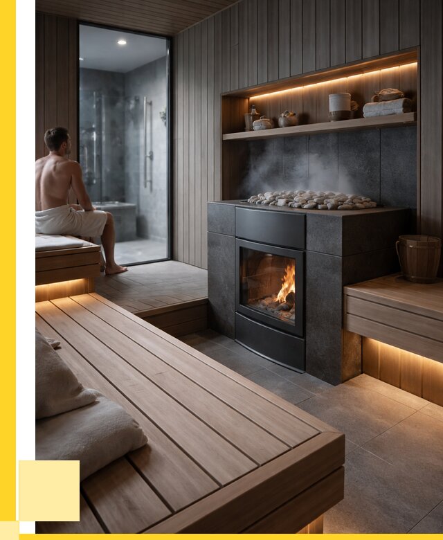 Проект сауны в частном доме в Химках от 36285 р. | ЭриданХмк