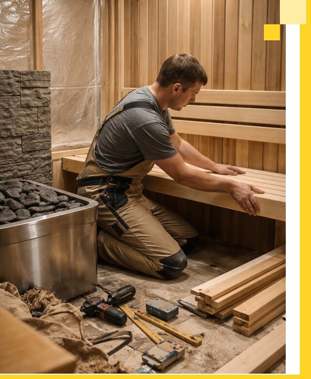 Сауны для дома под ключ с проектированием и монтажом в Химках