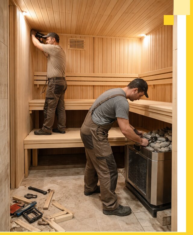 Купить сауну под ключ в Химках с монтажом и гарантией