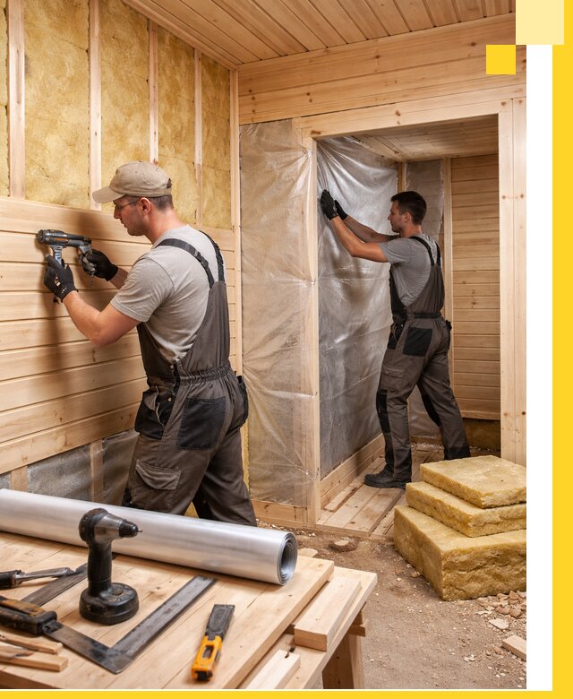 Бани под ключ в Химках с проектом и полным монтажом