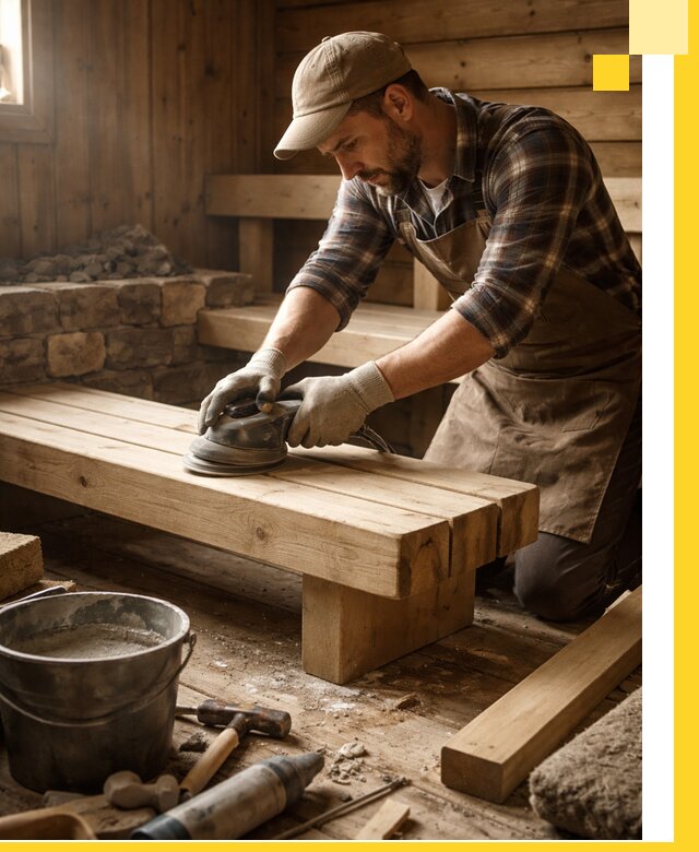 Ремонт бань под ключ в Химках с гарантией качества и сроков