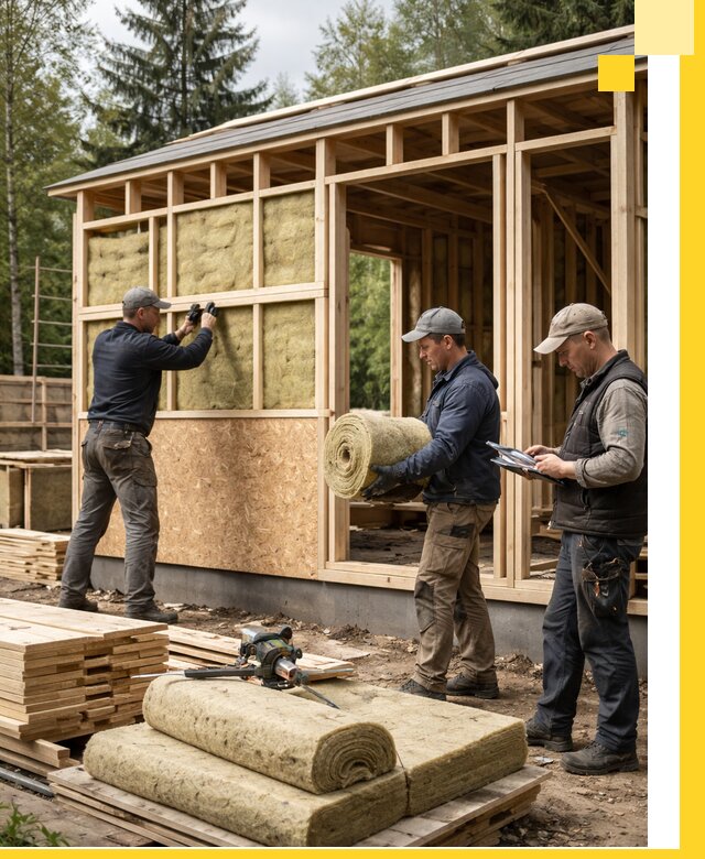 Проектирование и строительство каркасных бань в Химках под ключ