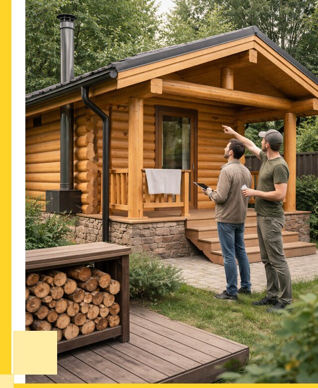 Бани для дачи под ключ в Химках от 259175 р. | ЭриданХмк