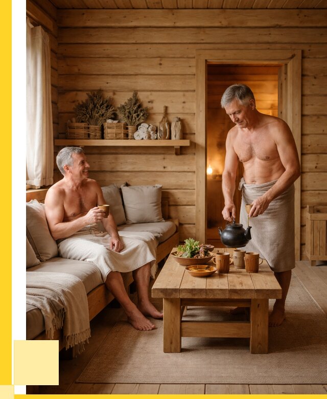 Бани с комнатой отдыха под ключ в Химках от 466515 р. | ЭриданХмк