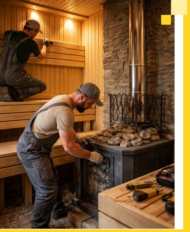 Комплексный дизайн бань, саун и зон отдыха в Химках