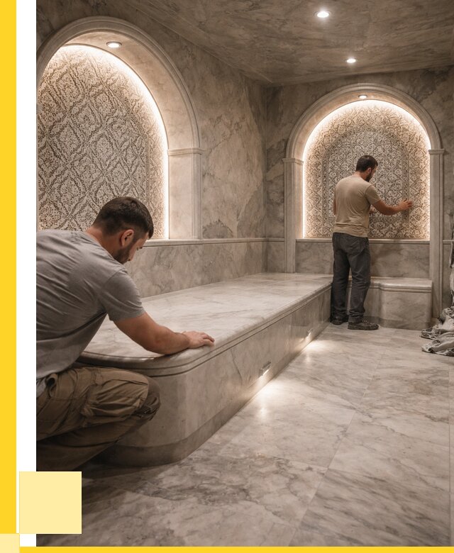 Турецкие бани под ключ в Химках от 259175 р. | ЭриданХмк